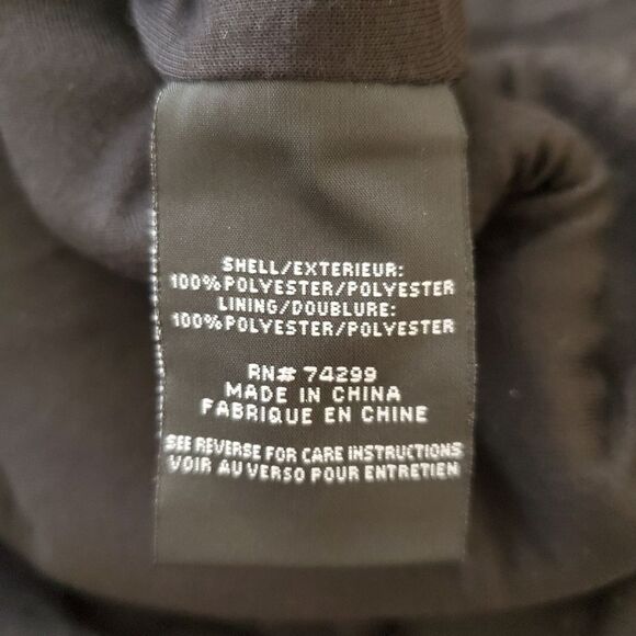 NEW! Steve Madden Shawl Collar Knit Long Coat - size Large in Black - Picture 14 of 15